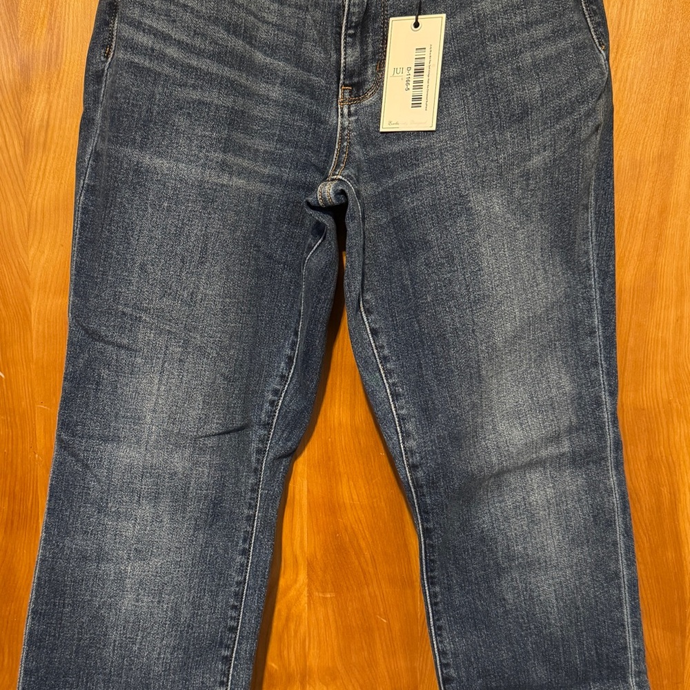 Judy Blue Dark Wash Straight Leg Jeans